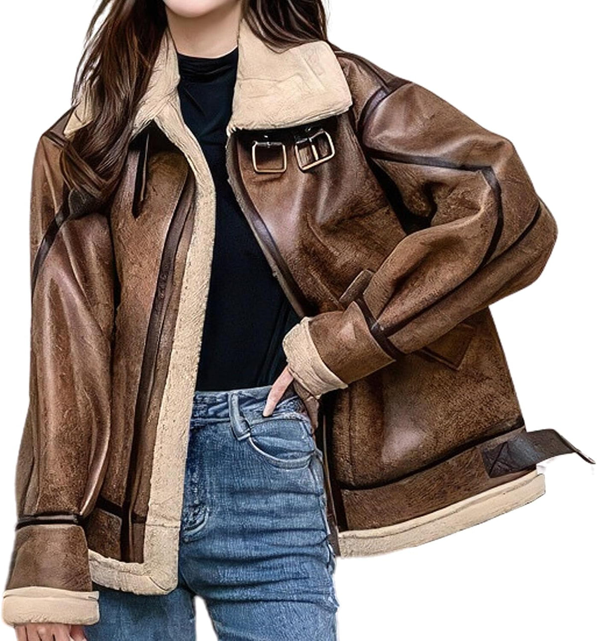 Women's Leather Jackets & Coats