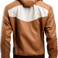 "Men's Genuine Sheepskin Hooded Field Jacket - Stylish Winter Outerwear.