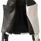 Chess-Inspired Elegance: Women’s Black & White Lapel Collar Sheepskin Jacket - Korean High-End Streetwear Check Chic