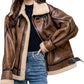 Elegant Sheepskin Winter Jacket: Style, Warmth, Fashion Statement