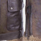 Men's Bomber Shearling Fur Motorcycle Jacket