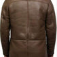 Men’s Bomber Fur Shearling Sheepskin Leather Coat
