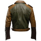 Premium Men’s Sheepskin Motorcycle Biker Leather Jacket with Lapel Collar and Adjustable Waist Gift for Men|Leather coats for men